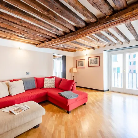 Beautiful Flat In The Historic Center - Happy Rentals Genua Exterior foto